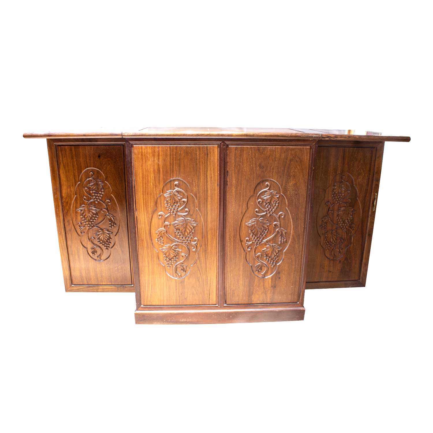 Flip top bar cabinet deals